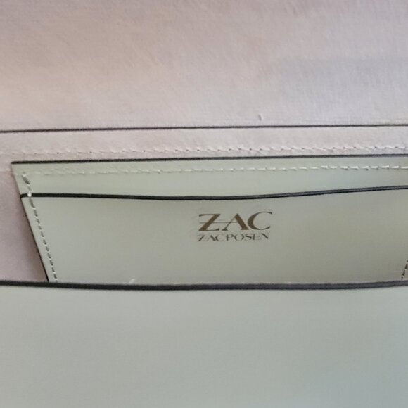 ZAC POSEN Belay Leather Saddle Crossbody Bag - Picture 10 of 16